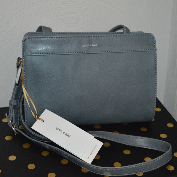 Matt & Nat Handbags - Matt & Nat Castell Frost Crossbody Bag